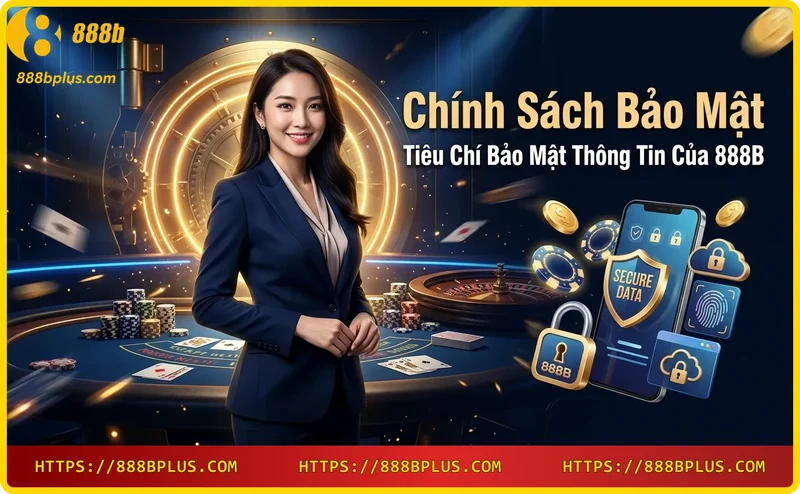 888B áp dụng mã hóa SSL 256-bit và xác thực hai yếu tố để bảo vệ thông tin người dùng